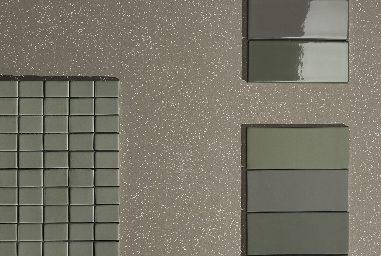 COSMO / COSMO VERDE / BRICK VERDE LAP / BRICK VERDE MATTE / MICRO COSMO MOSAIC VERDE
